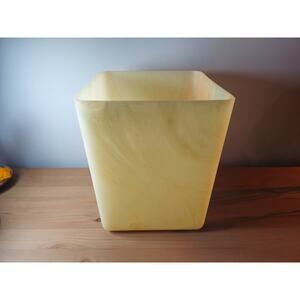 Martha Sturdy Mid Century Resin Waste Basket